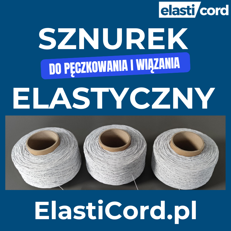 sznurek gumowy elasticord